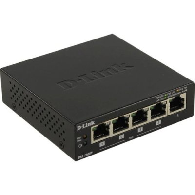 Коммутатор D-Link DES-1005P/B1A