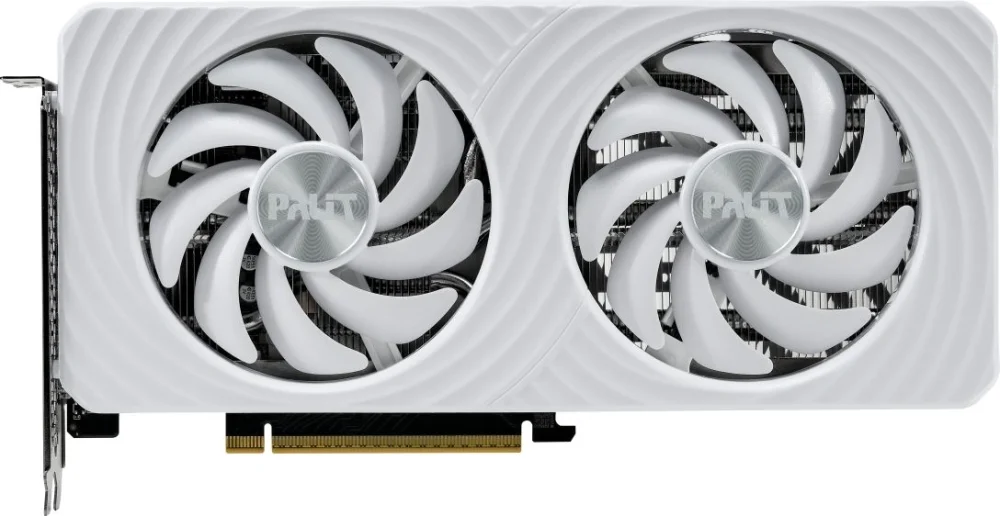 Видеокарта Palit PCI-E 5.0 PA-RTX5060TI WHITE OC NVIDIA GeForce RTX 5060TI 16Gb 128bit GDDR7 2407/28000 HDMIx1 DPx3 HDCP Ret