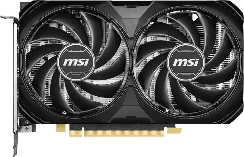Видеокарта MSI GeForce RTX 4060 Ti 8 ГБ (RTX 4060 Ti 8G VENTUS 2X BLACK E1)