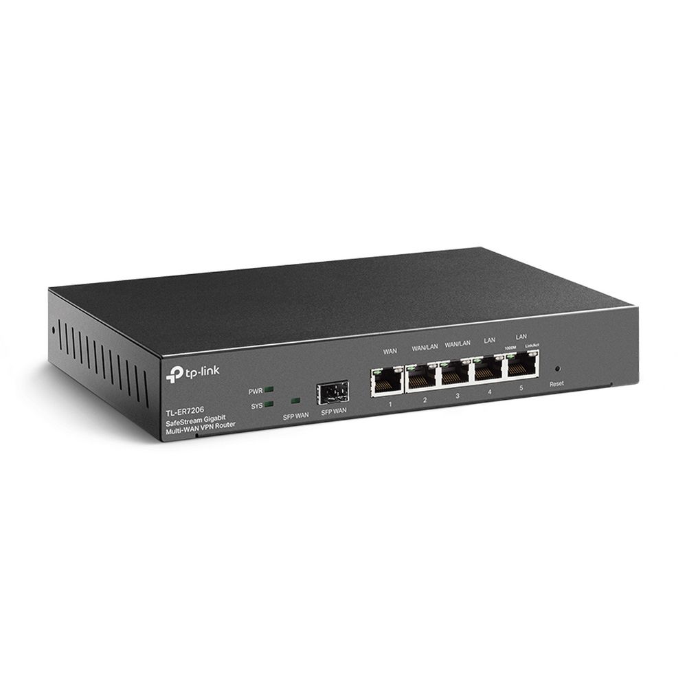 TP-Link SafeStream™ гигабитный Multi-WAN VPN-маршрутизатор (ER7206)
