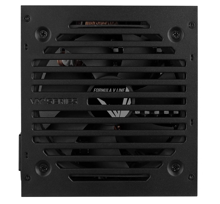 Блок питания ATX12V 2.3 600W APFC 12cm fan 24pin 1x(4+4)pin 2xPCIe(6+2) 3xMolex 1xFDD 4xSATA VX PLUS 600 FORMULA