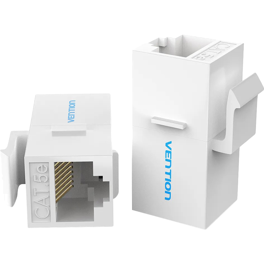 Адаптер-соединитель Vention RJ45 F / RJ45 F 8p8c кат. 5 Адаптер-соединитель Vention RJ45 F/RJ45 F кат. 5 (VDD-B07-W)