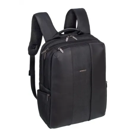 Рюкзак Riva 8165 для ноутбука 15.6" черный полиуретан/полиэстер в Санкт-Петербурге