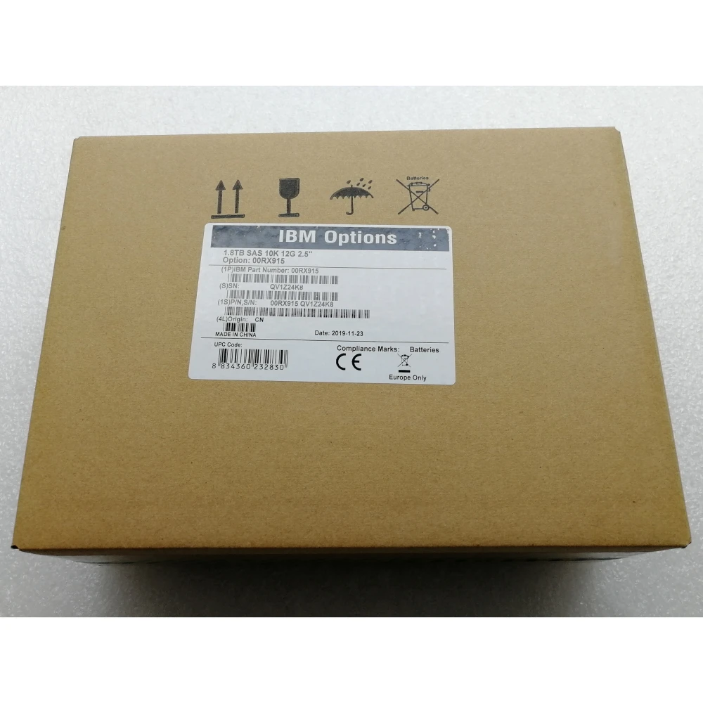 Жесткий диск IBM 00RX915 1,8 ТБ 6G 10K SAS 2.5' 1V8200-155 ST1800MM008