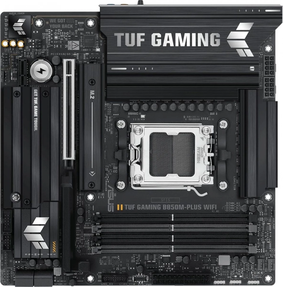 Материнская плата Asus TUF Gaming B850M-Plus WiFi7 W (90MB1MD0-M0EAY0)