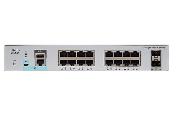 Коммутатор Cisco WS-C2960L-16PS-LL
