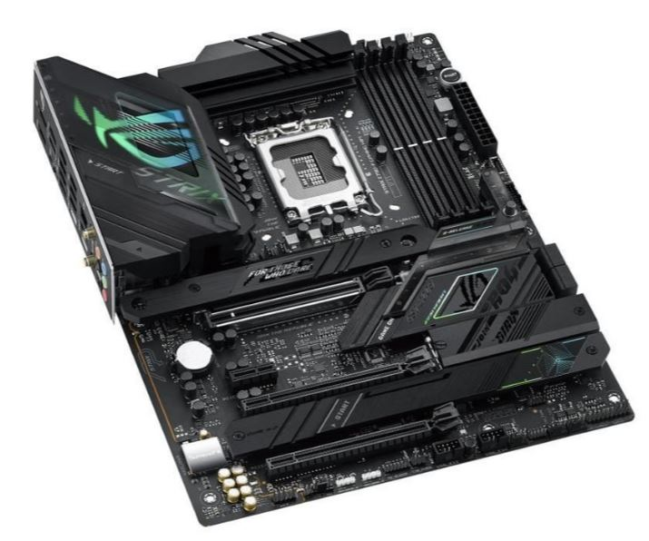Материнская плата ASUS ROG STRIX Z790-F GAMING WIFI, LGA1700, Z790, 4*DDR5, DP+HDMI, 4xSATA3 + RAID, M2, Audio, 2,5Gb LAN, USB 3.2, USB 2.0, ATX; 90MB1CP0-M0EAY0 (ROG STRIX Z790-F GAMING WIFI)