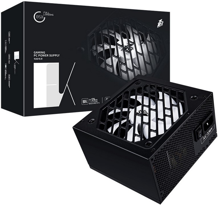 1STPLAYER Блок питания FK 600W / ATX 2.4, APFC, 120mm fan / PS-600FK