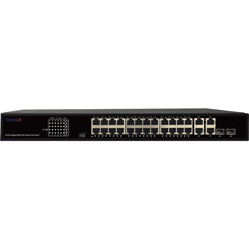 Коммутатор Trassir TR-NS14282С-370-24POE