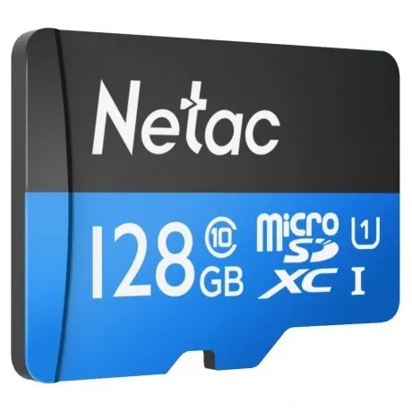 Карта памяти Netac MicroSDXC P500 Standard 128GB Adapter (NT02P500STN-128G-R) в Санкт-Петербурге