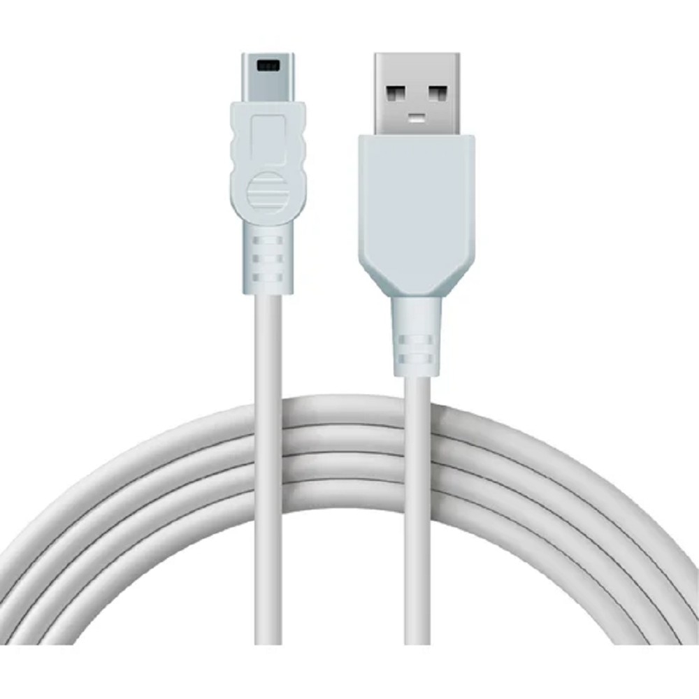 Rexant (18-1134) Кабель USB-A – mini USB, 1А, 1,8м, ПВХ, белый