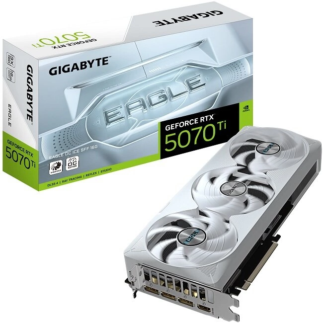 Видеокарта Gigabyte RTX 5070 Ti (GV-N507TEAGLEOC ICE-16GD)