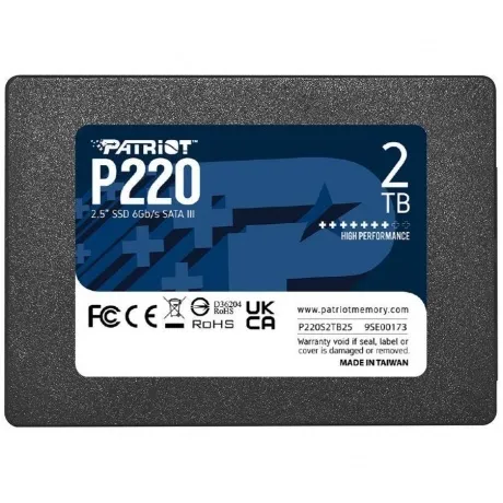 Накопитель SSD 2.5" Patriot 2.0TB P220 в Санкт-Петербурге