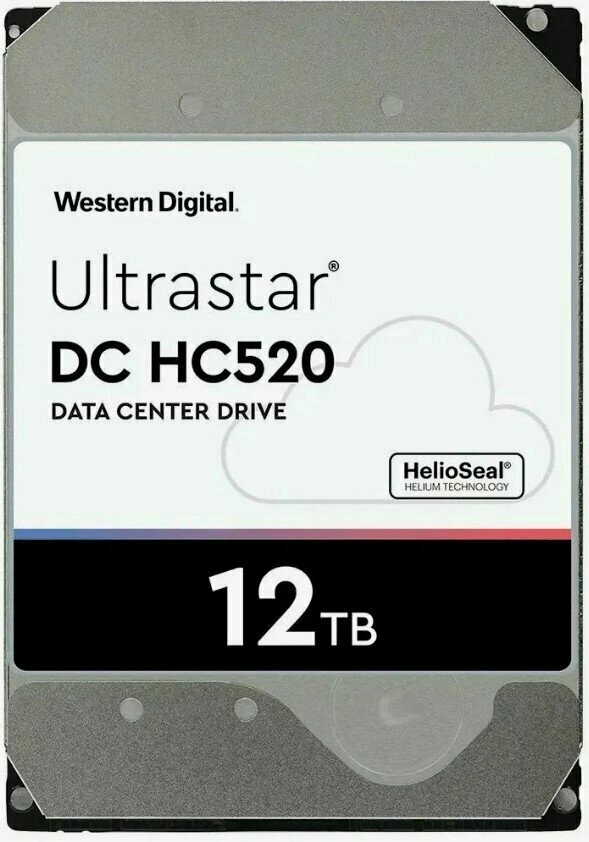 Жёсткий диск Western Digital Ultrastar DC HC520 12Tb (HUH721212AL5204)