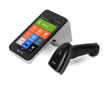 Сканер штрих кода MERTECH 2210 P2D черный