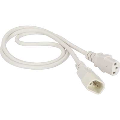 Кабель питания Lanmaster LAN-PP13/14-1.0-WH