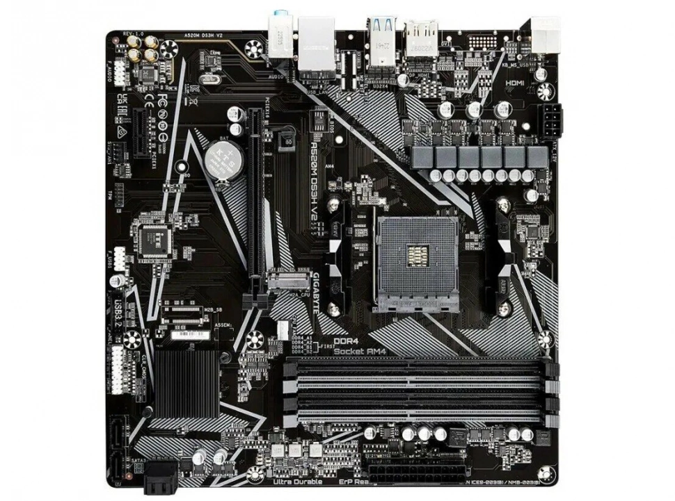 Материнская плата Gigabyte A520M DS3H V2 1.1
