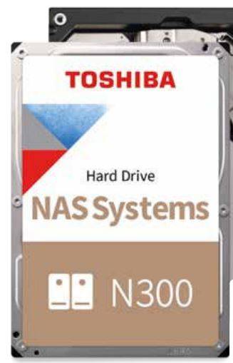 Жесткий диск 6 TB Toshiba HDWG760EZSTA N300 3.5", SATA3, 6Gb/s, 7200 RPM, 512Mb