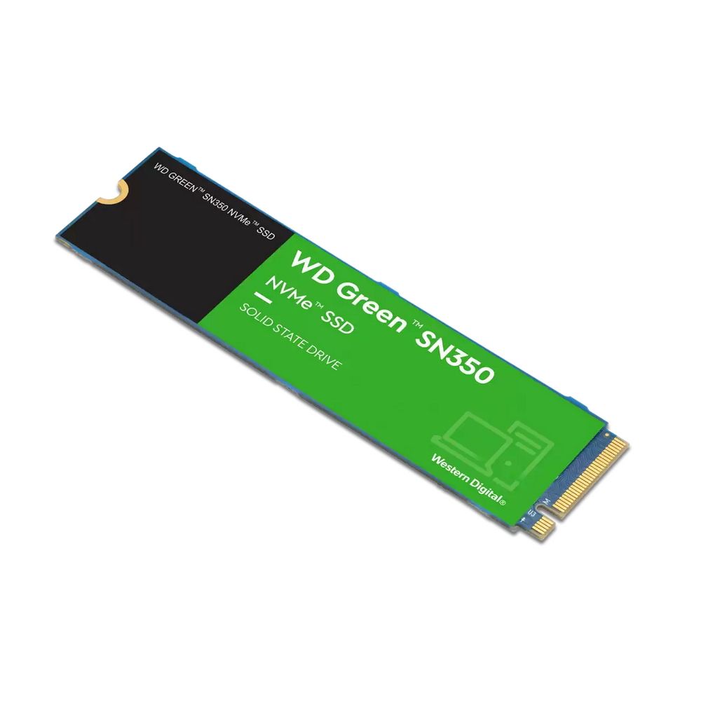 Твердотельный накопитель SSD WD Green SN350 NVMe WDS200T3G0C 2ТБ M2.2280 (QLC)