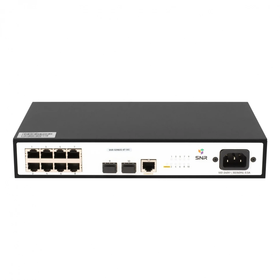 Коммутатор SNR SNR-S2982G-8T-DC
