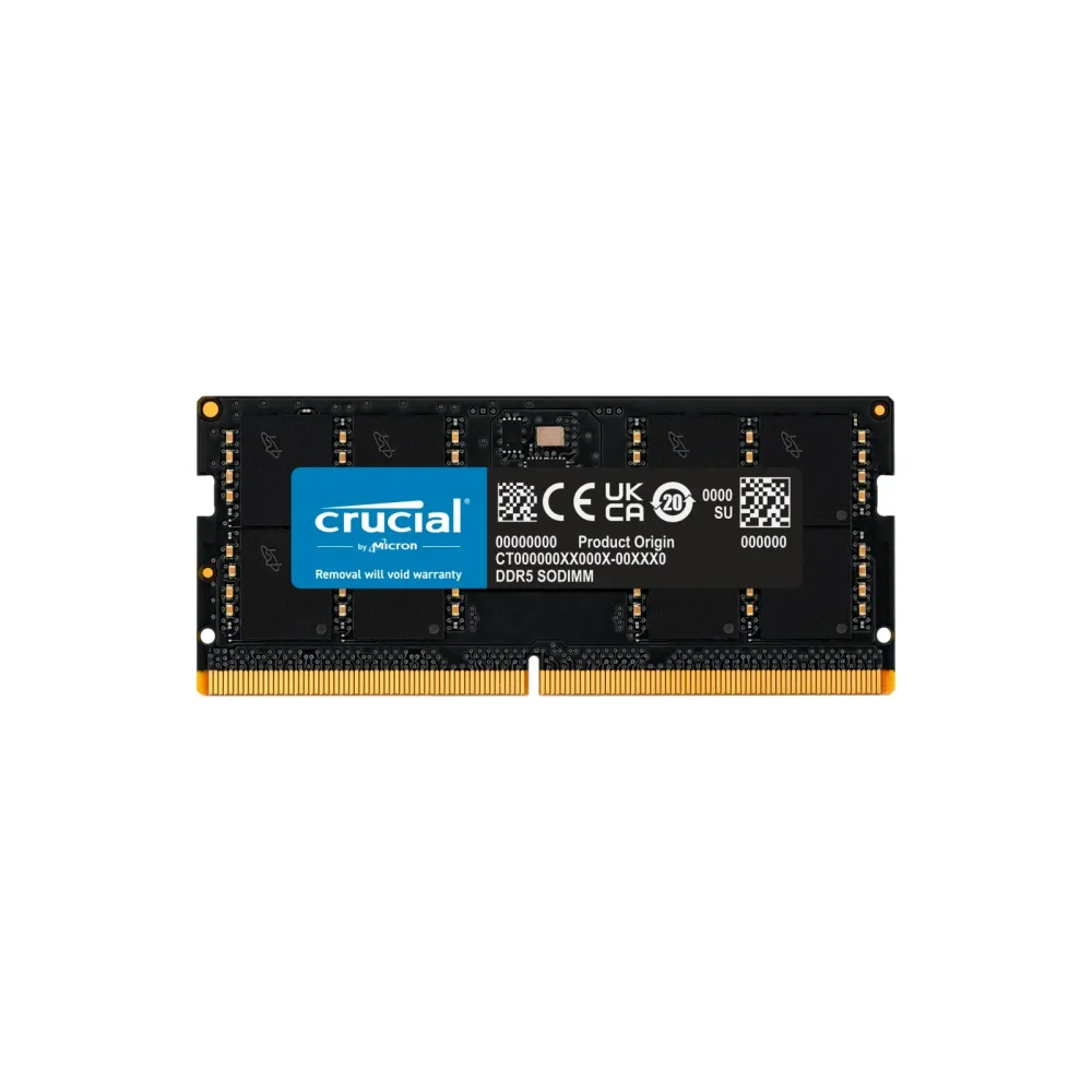 Память оперативная Crucial 32GB DDR5 SODIMM (CT32G48C40S5) в Санкт-Петербурге