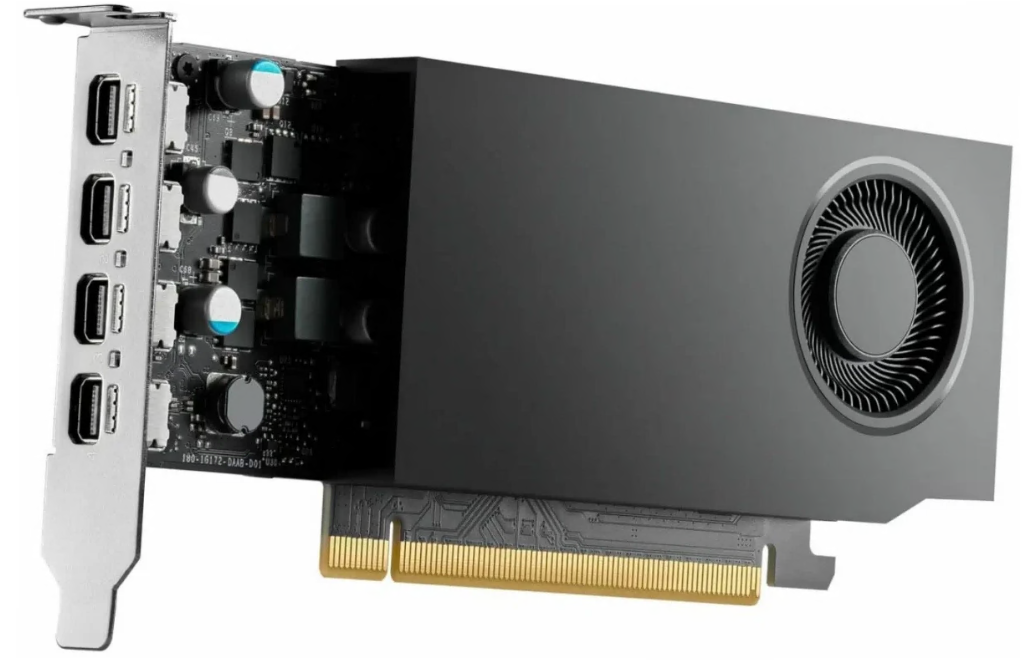 Видеокарта NVIDIA PCIE RTX A400 4GB GDDR6 BOX 900-5G172-2560-000