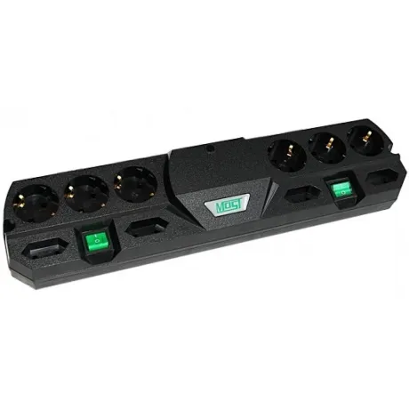 Сетевой фильтр Most TRG 2м (10 розеток) черный в Санкт-Петербурге