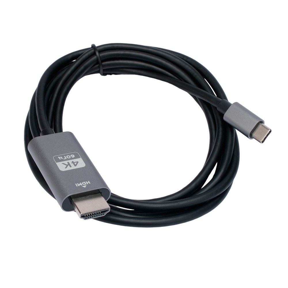 Cablexpert Кабель-переходник с Type-C на HDMI v2.0, Mobile, 1.8м, черный, корбка (CCB-A-CM-HDMI-1.8M)