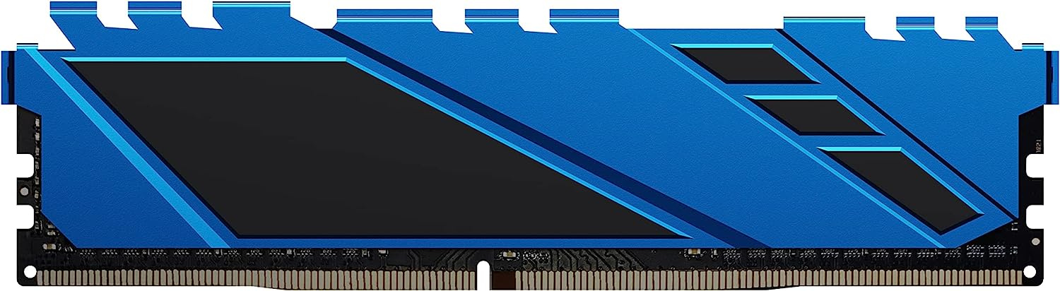 Память DIMM DDR4 16Gb PC21300 2666MHz CL19 Netac Shadow blue с радиатором (NTSDD4P26SP-16B)