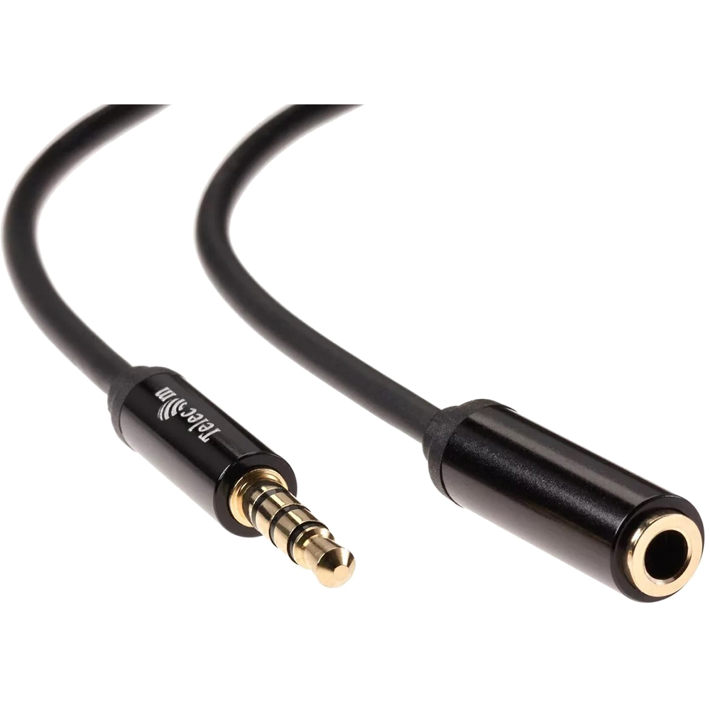 Кабель удлинит 3.5 Jack (M) - 3.5 Jack (F), 1.5м Telecom PRO <TAV7179M-1.5M> VCOM Кабель-переходник Telecom Jack 3.5 mm M/Jack 3.5 mm F (TAV7179M-1.5M)
