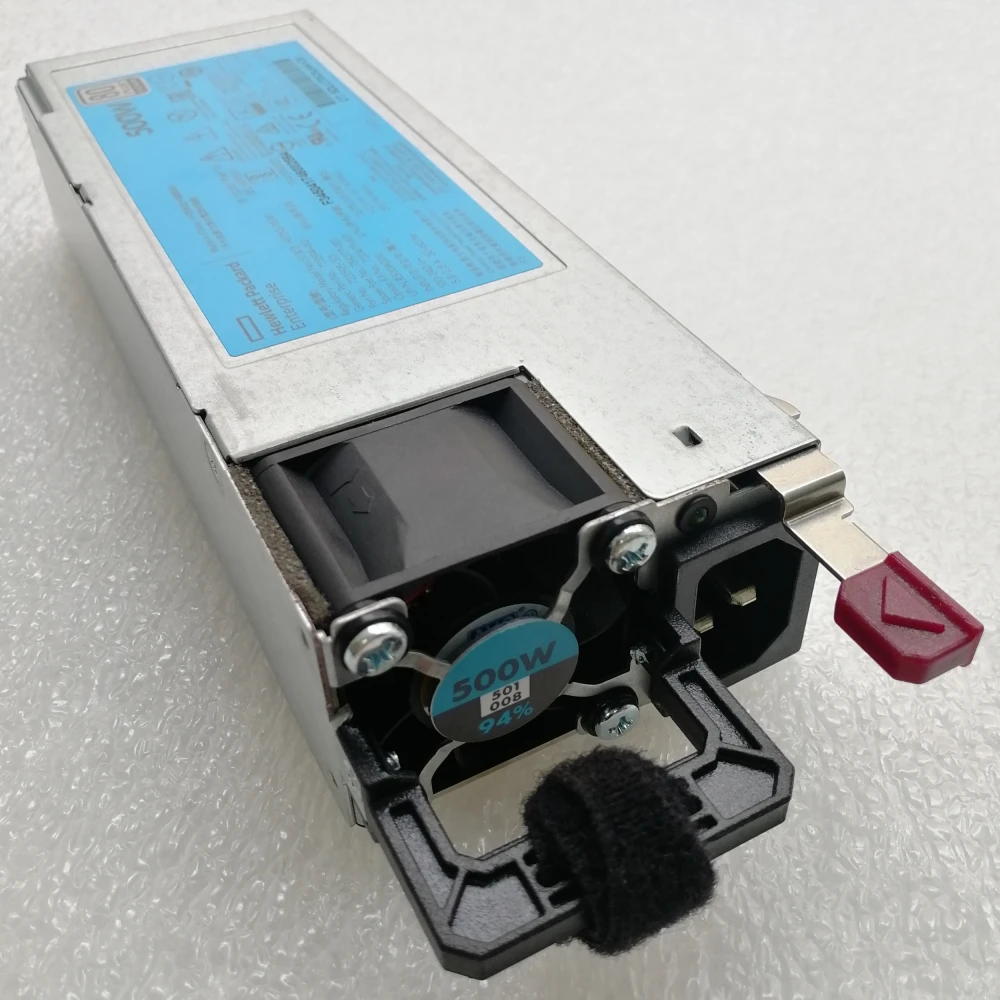 Блок питания HP 720478-B21 серверный для DL360/380G9/ML350G9 Hot Plug 500W 754377-001 723595-101 723594-001 DPS-500AB-13 Flex Slot Platinum Power Supp