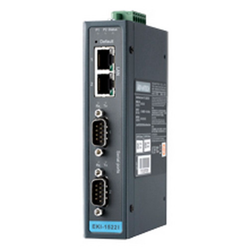Модуль интерфейсный Advantech EKI-1522I-CE Интерфейсный модуль 2 порта 10/100Base-T, 2 порта RS-232/422/485, -40...+75C Advantech