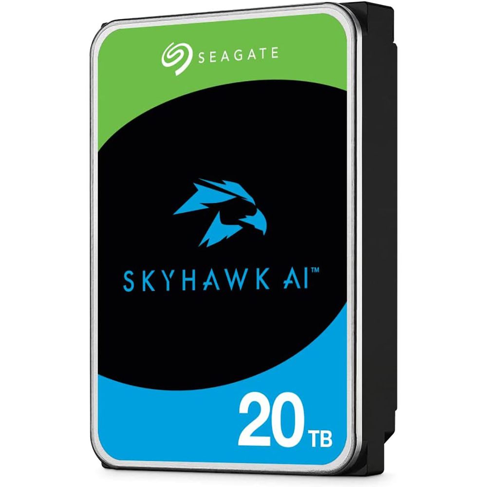 Жесткий диск Seagate ST20000VE002 SkyHawk AI 20TB, 3.5", 7200rpm, SATA3, 256MB, для видеоданных