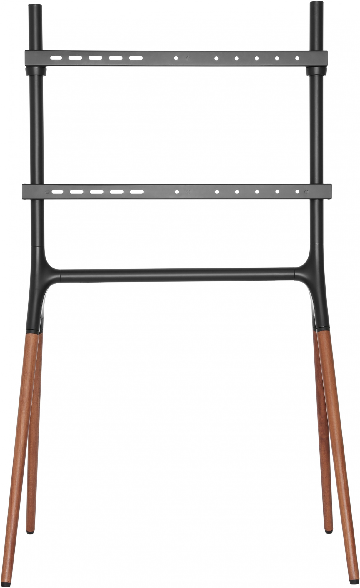 Подставка для телевизора Cactus CS-ST1247BKWN, 49-70", напольный, черный / орех