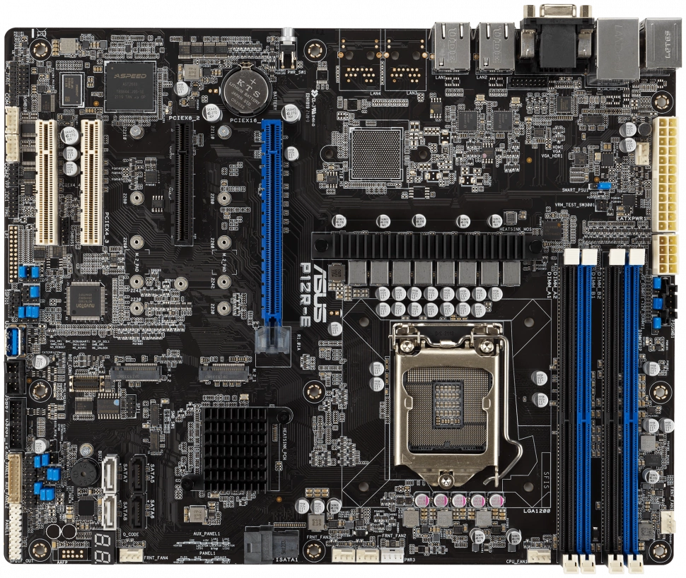Материнская плата Asus P12R-E (90SB0A90-M1UAY0)