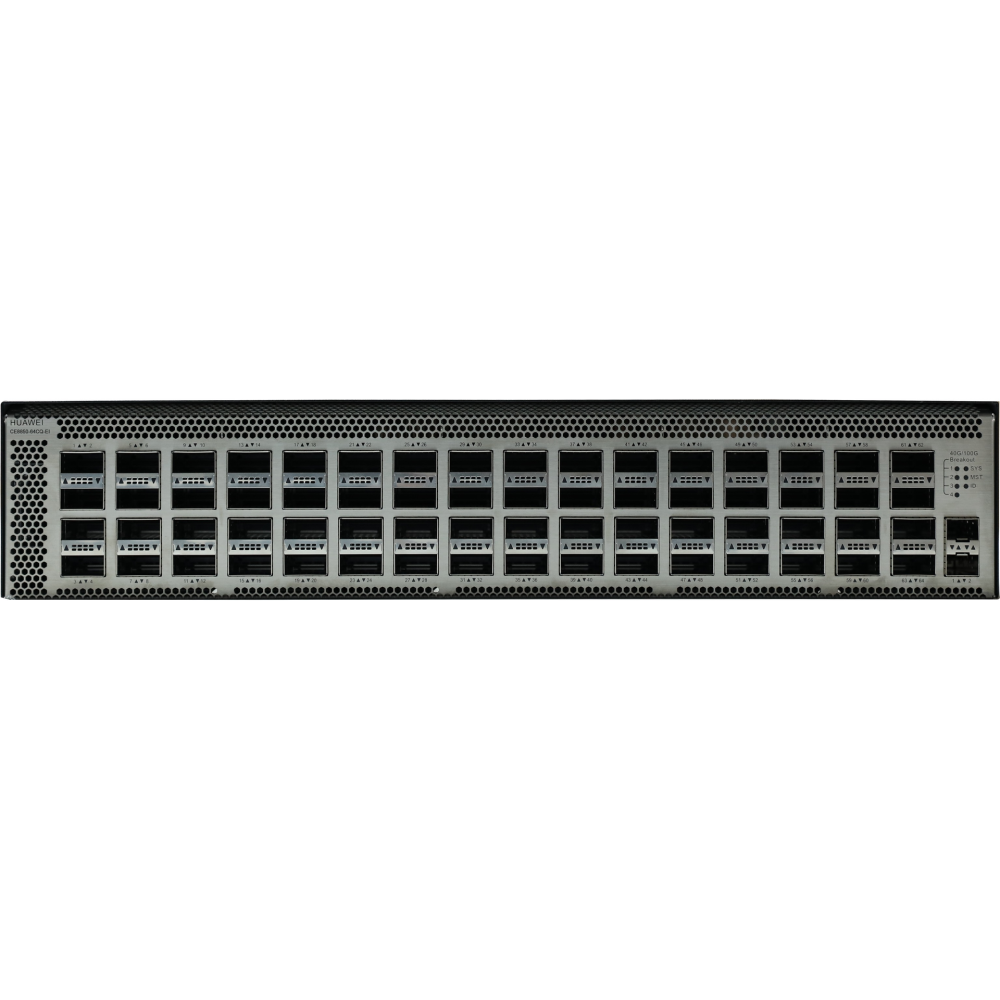 Коммутатор Huawei CE8850-64CQ-EI, направление охлаждения Port-side Intake с 2-мя модулями QSFP-100G-SWDM4 в комплекте