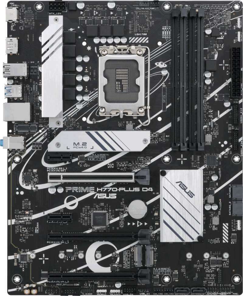 Материнская плата Asus PRIME H770-PLUS D4 (90MB1CU0-M1EAY0)