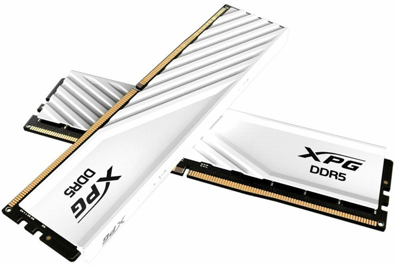 Оперативная память ADATA DDR5, 32GB, 6000MHz, 2*16GB, 30-40-40, WHITE, DUAL TRAY (AX5U6000C3016G-DTLABWH)