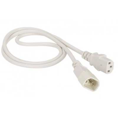 Кабель питания Lanmaster LAN-PP13/14-1.8-WH