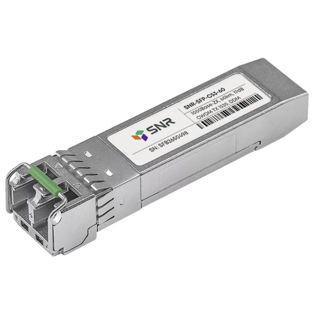 Модуль SFP CWDM оптический, дальность до 60км (17dB), 1530нм