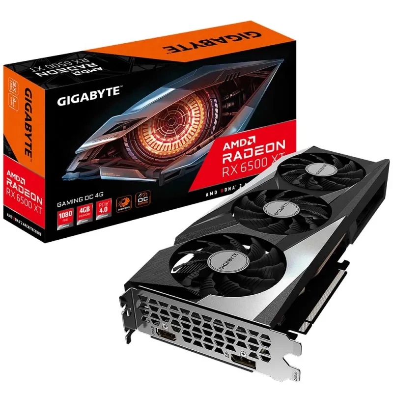 Видеокарта Gigabyte GV-R65XTGAMING OC-4GD