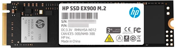 SSD накопитель HP M.2 500Gb EX900 (2YY44AA)