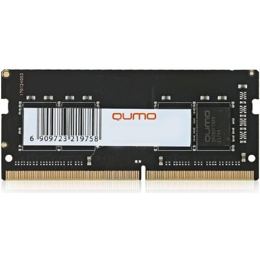 QUMO DDR4 SODIMM 8GB QUM4S-8G3200P22 PC4-25600, 3200MHz OEM/RTL