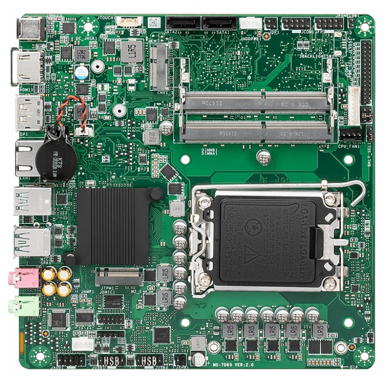 Материнская плата MSI H610 TI-S01