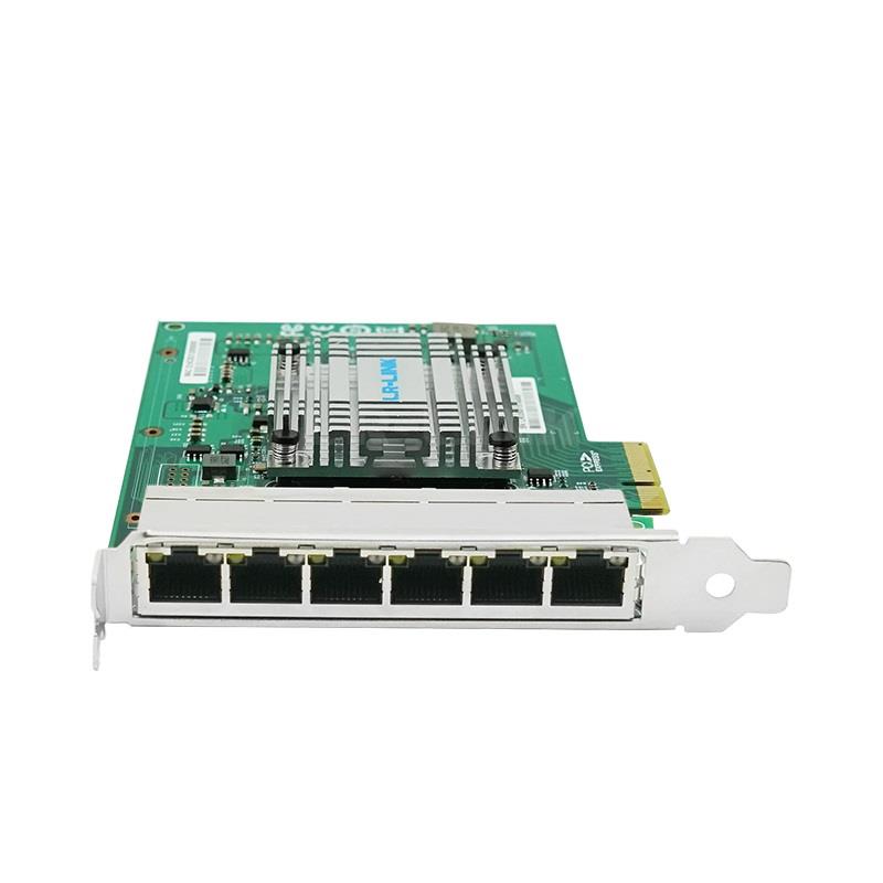 Сетевой адаптер PCIE 1GB 6PORT LRES2006PT LR-LINK