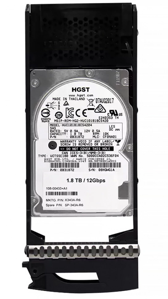 Жёсткий диск NetApp X343A-R6