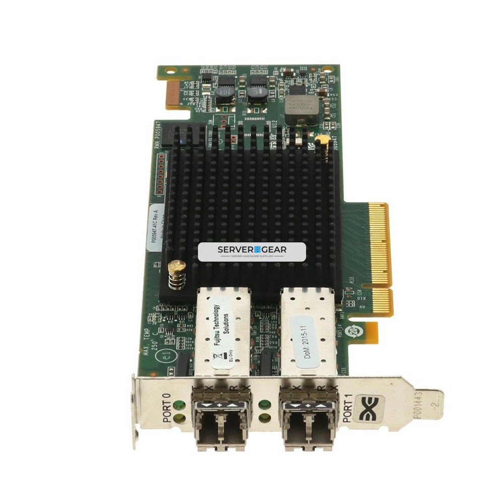 LPE16002-FU Контроллер Fujitsu Emulex Lighpulse 16Gb/s Dual Port HBA