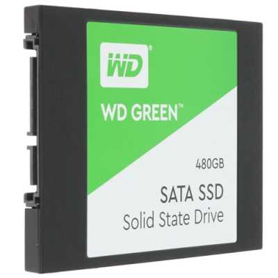 SSD диск WD Green 480Gb WDS480G3G0A