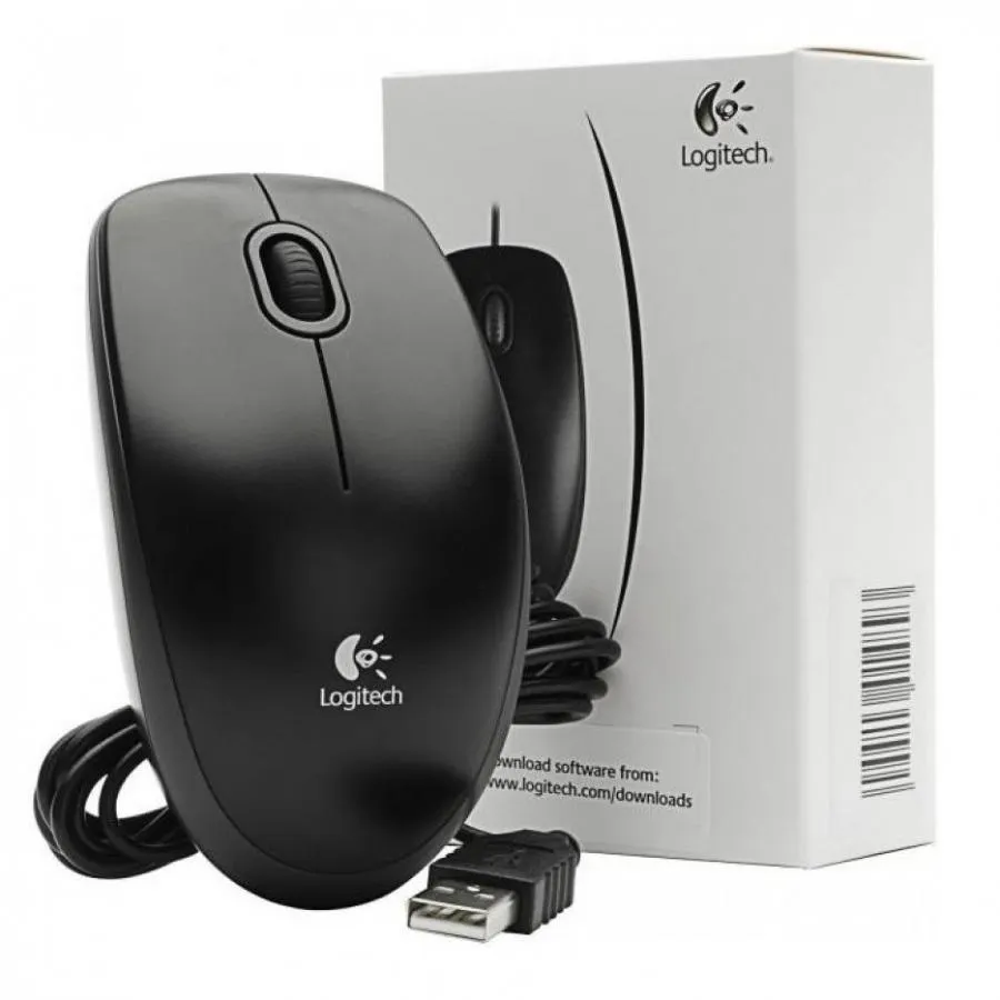Мышь Logitech B100 Black 910-003357 в Санкт-Петербурге