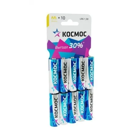 Элемент питания Космос LR6 10*BL в Санкт-Петербурге